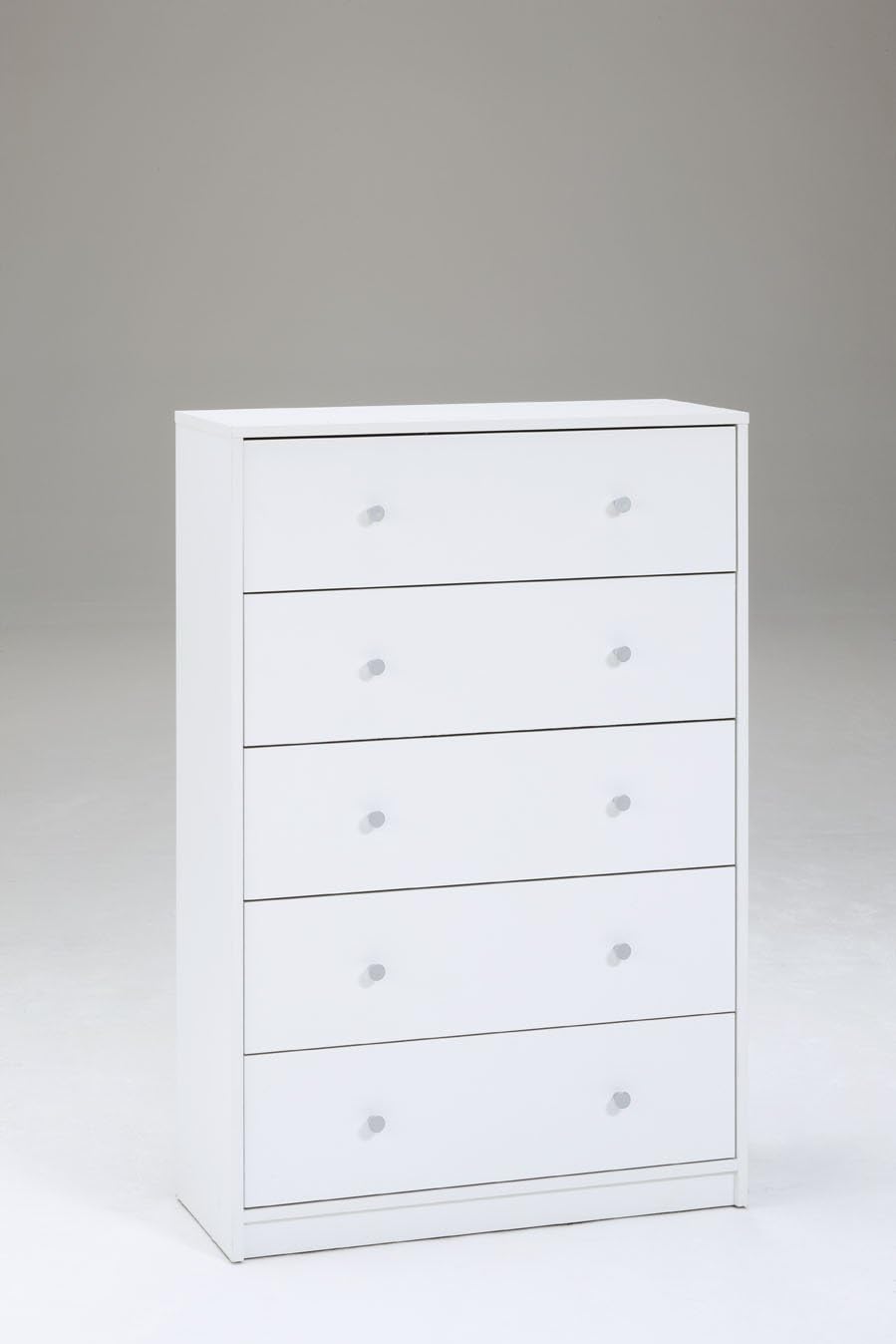 Tvilum Portland 5 Drawer Chest - White : Home & Kitchen