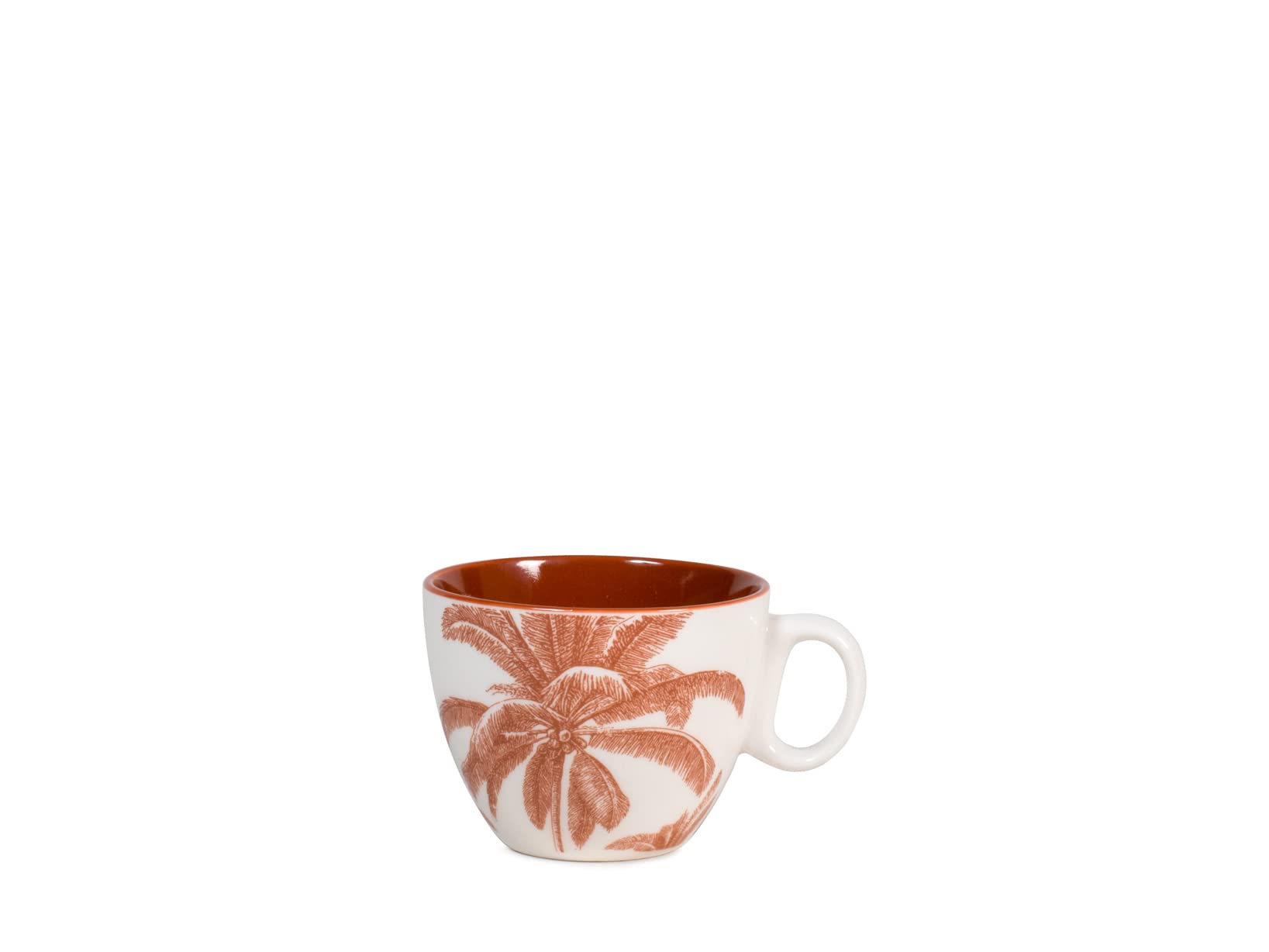 H&H Indian Summer Set 6 Tazze Tè, New Bone China, Senza Piattino, cc220