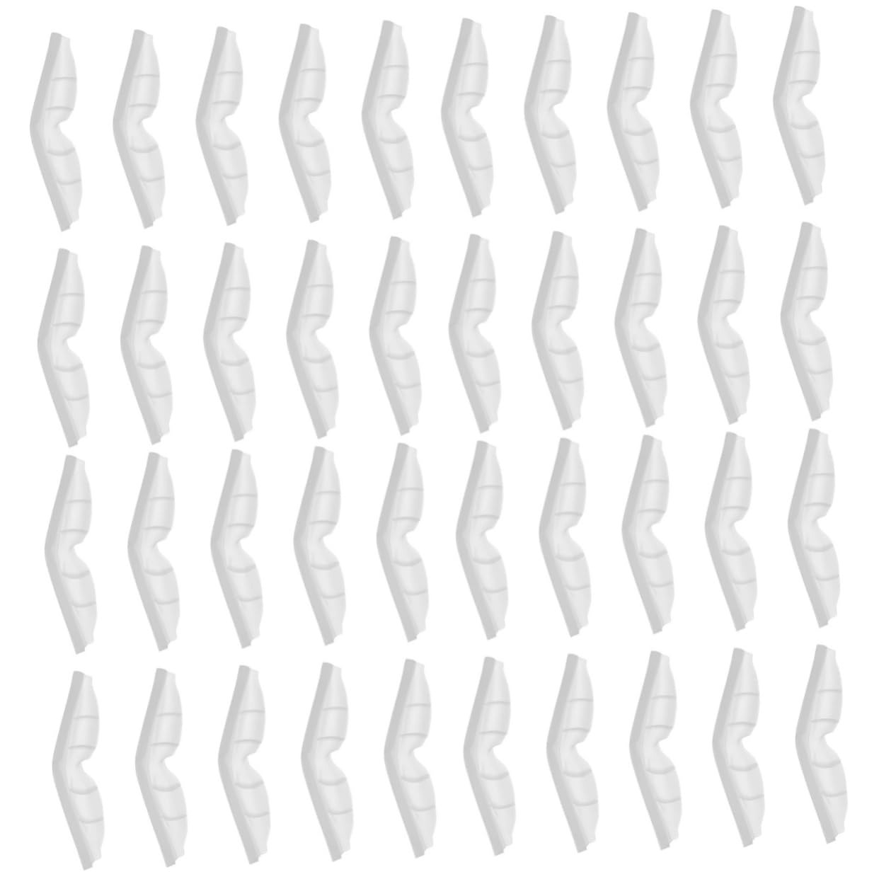 SEWACC 80pièces Bandes Anti-buée pour Lunettes Silicone pour Nez Accessoires De Masque Intérieur Et Extérieur