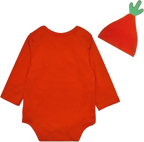 Miniatura 2 de Disfraz de murciélago para bebés niños y niñas, disfraz de murciélago de calabaza con sombrero para recién nacidos a bebés