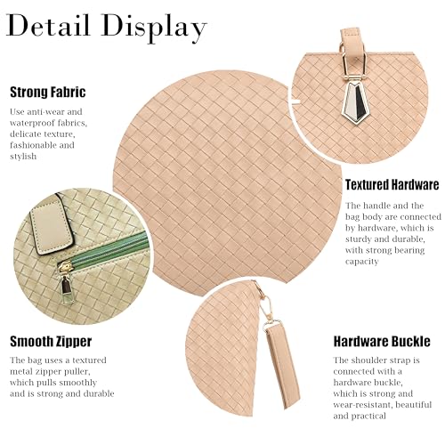 Image of OTMIPIML Purses and Handbags for Women Synthetic Leather Tote Crossbody Bags Satchel Purses Set 6pcs | Set