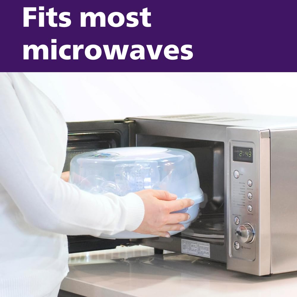 Philips Avent Stérilisateur micro-ondes à vapeur (modele SCF281/02)