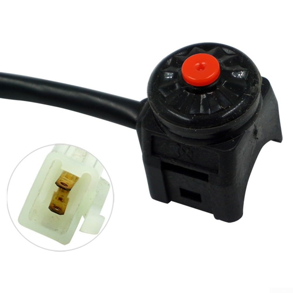 Kill Switch per manubrio moto pulsante arresto motore rosso