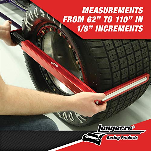 Longacre 52-50846 Billet Aluminum Stagger Gauge With Roller #TOP3