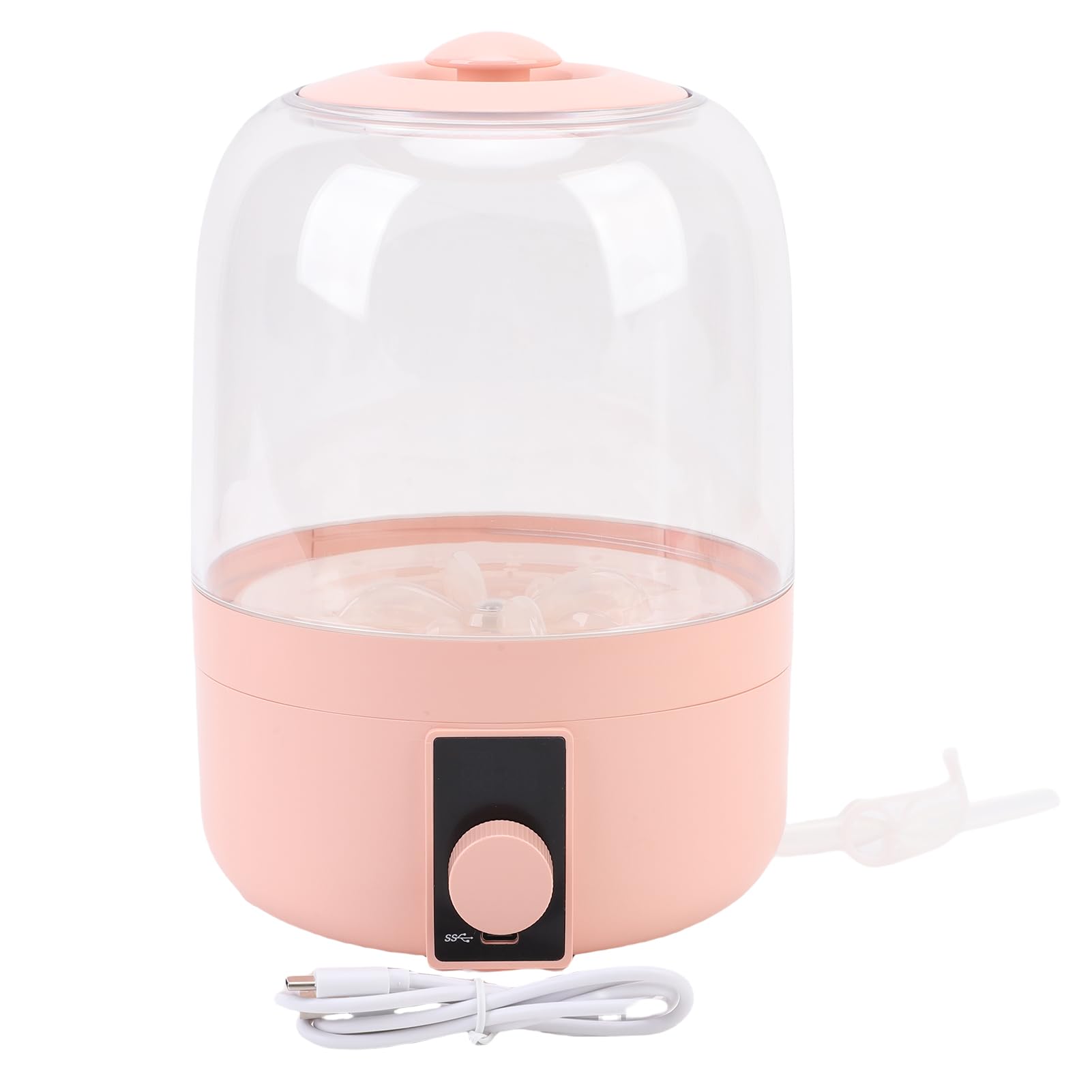 Sonew Umidificatore Diffusore di Olio Essenziale di con Effetto Luce Camino 160 Ml Umidificatore a Nebbia Fredda Silenziosa per Giochi in Camera da Letto (PINK)