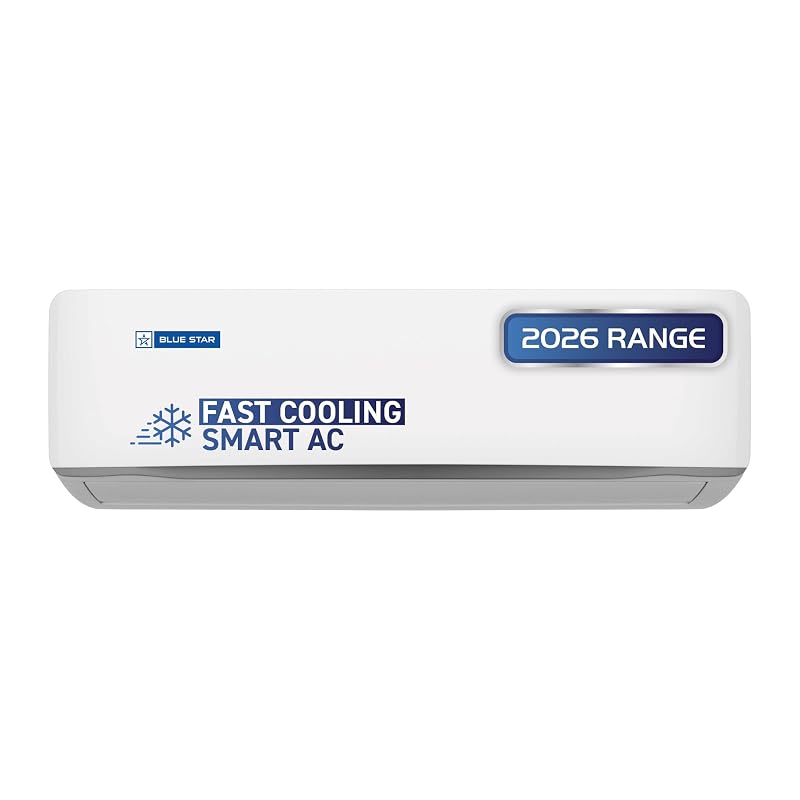 Blue Star 1.5 Ton 3 Star Inverter Split AC 5 in 1 Convertible IA318ZXUS