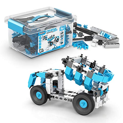 Engino Creative Engineering Stem Toys, 20 Multi Model Set, Educational Playset for Kids 7+, Construction Toys for Inventors, Gift for Boys & Girls