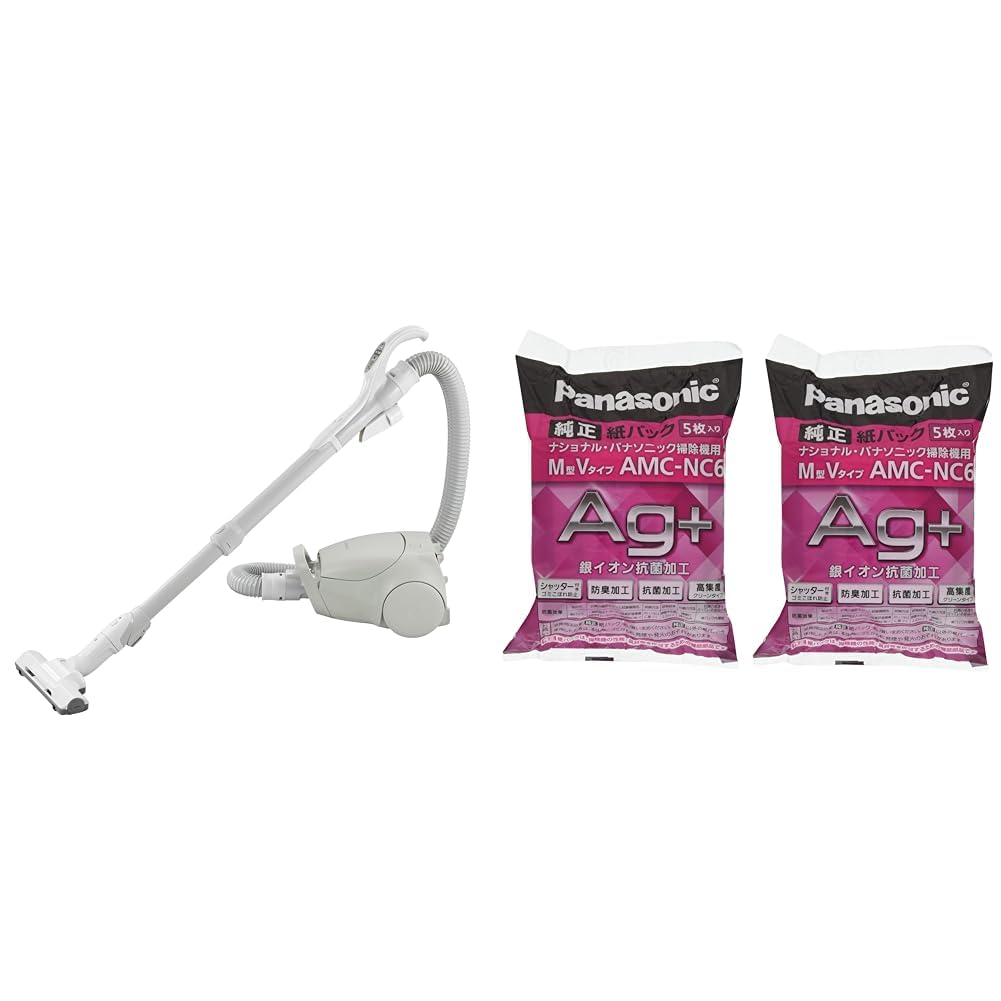 【美品】パナソニック 紙パック掃除機 MC-PJ23A-H 2024年製 Panasonic（パナソニック） MC-PJ23A-H 紙パック式掃除機 PJシリーズ