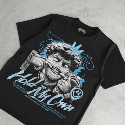 Image of DopeSkill Graphic Tee Streetwear Hip Hop Hypebeast Street Style Unisex T-Shirt Sneaker Colour Matching Shirts Cool Flexing
