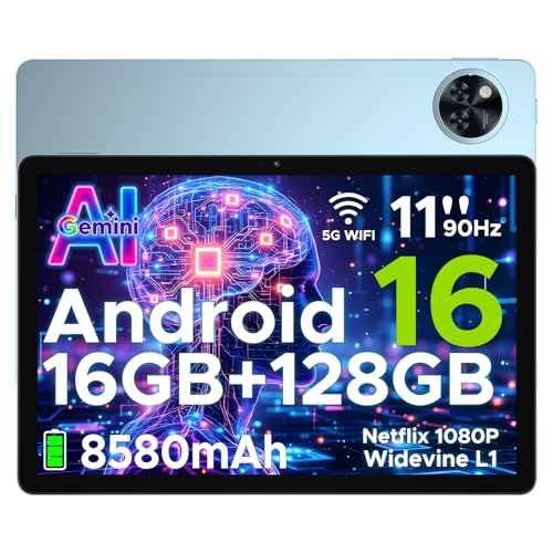 📶 【Configurazione pratica per ogni situazione, per un utilizzo versatile】Il gaming tablet Android 16 supporta Wi-Fi dual-band 2,4 GHz + 5 GHz, con connessione stabile, latenza bassa e maggiore capacità, garantendo esperienza fluida per lavoro e svago. Il riconoscimento facciale permette sblocco rapido e utilizzo a mani libere; porta Type-C e jack 3,5 mm migliorano la praticità, mentre l'OTG supporta ricarica inversa 5 W per alimentare altri dispositivi in emergenza.