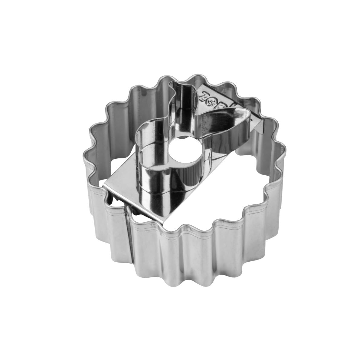 Emporte-Pièce Linzer Zenker Tête Lapin - Acier Inox 18/10 - Design 2-en-1 (Anneau Et Lapin) - Lave-Vaisselle
