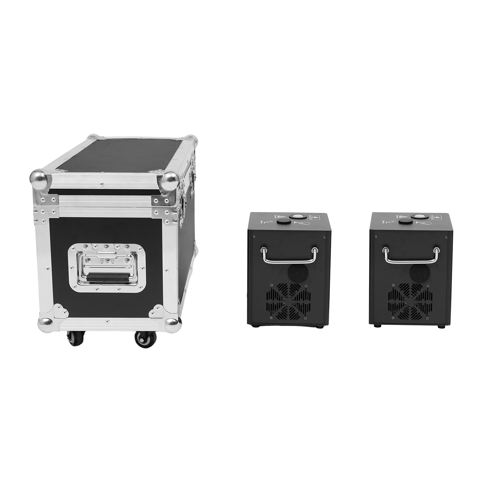 2 macchine pirotecniche con flightcase, macchina per scintille a freddo con DMX e telecomando, altezza effetto regolabile 2-3 m, effetto palcoscenico per matrimoni, spettacoli, feste, Halloween