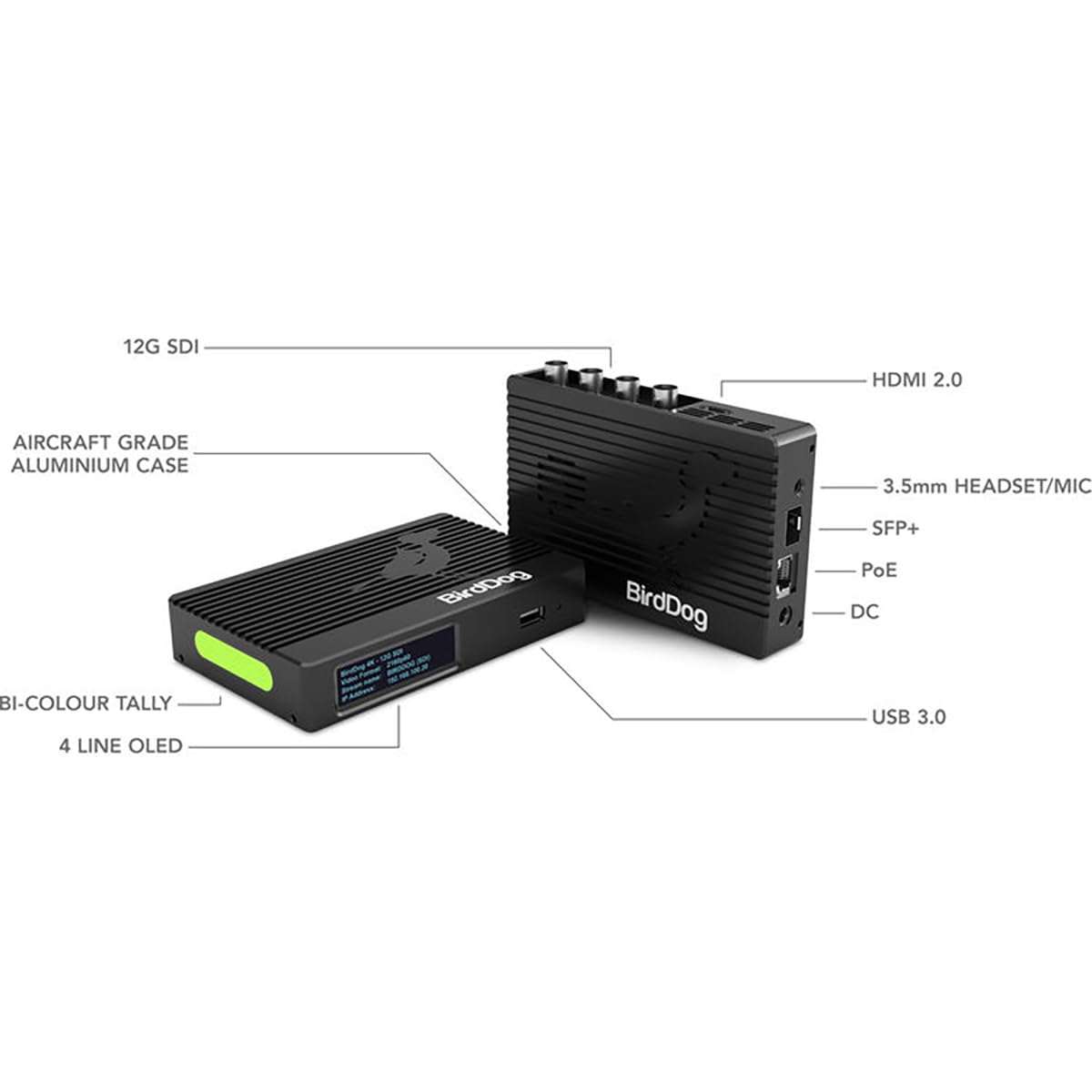 Amazon.com: BirdDog 4K 12G-SDI NDI Encoder/Decoder | 12G-SDI NDI