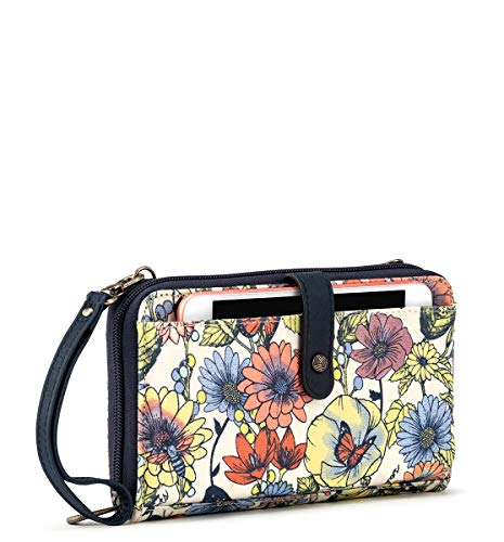 Image of Sakroots Artist Circle Large Smartphone Cross Body Phone Wallet