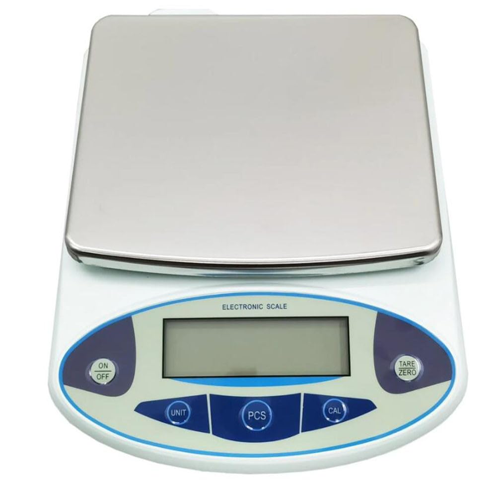 Bilancia analitica da Laboratorio da 0,01 g, Schermo LCD retroilluminato, Bilancia da Cucina Elettronica Tascabile di precisione Digitale, Bilancia per Gioielli (2000 g)