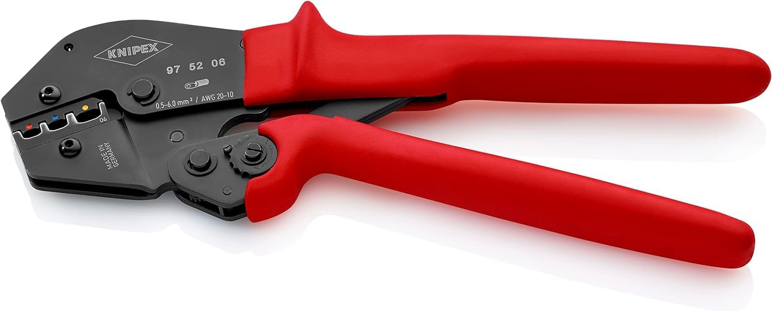 Knipex 97 52 06 0,5-6mm Crimping Pliers for insulated terminals