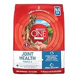 Purina ONE Plus Joint Health Formula Natural With Added Vitamins, Minerals and Nutrients Dry Dog Food - 16.5 lb. Bag
