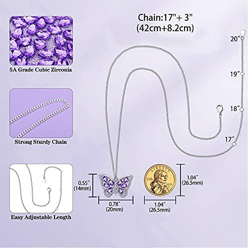 Monarch Butterfly Wing Necklace in 925 Sterling Silver – Symbol of Eternal Love, Hope & Strength for Women, Wives, Mom, Daughter, Granddaughter, Grandma | Mother, Valentine's Day, Christmas, Memorial Jewelry, or Graduation Present | Thoughtful Keepsake for Family, Celebrations & Life Milestones3