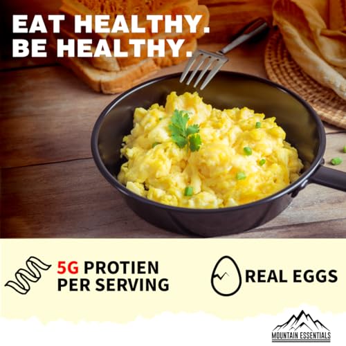 Mountain Essentials Dehydrated Whole Powdered Egg Crystals Made From All-Natural Ingredients thumb #6