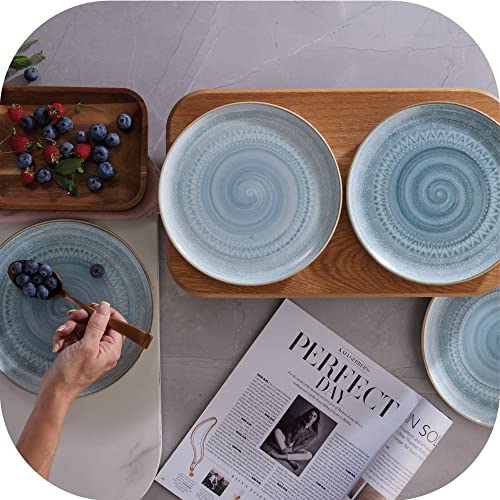 Corona Dinnerware Set 12 - Pieces Earthenware | Congo | Hand-Painted | Set De Vajilla 4 Puestos | 12 Piezas | Ceramica | Artisan Decor #TOP3