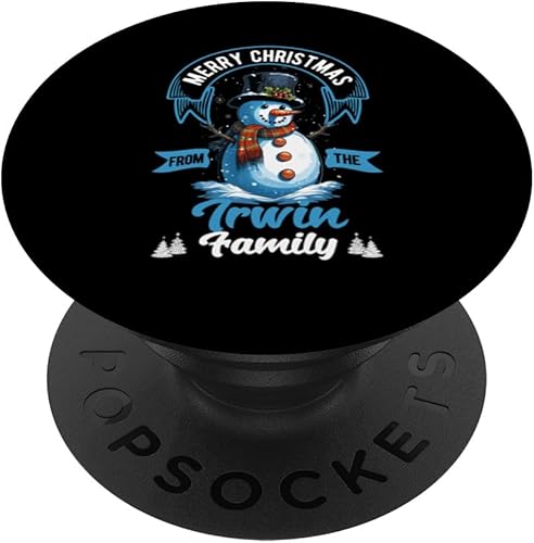 Irwin Family Christmas Costume Snowman Matching Xmas Party PopSockets Standard PopGrip