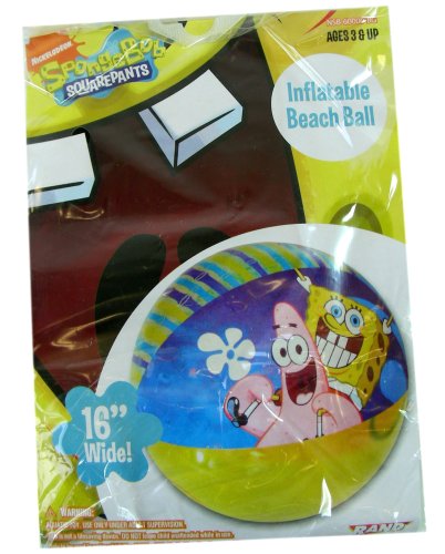 Nick Jr. SpongeBob Squarepants Inflatable Beach Ball 16