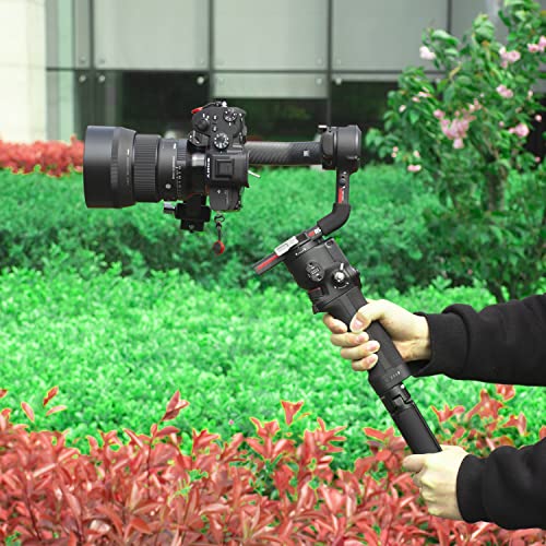 Image of RS3 Vertical Camera Mount,Robust Portrait Mounting Solution Compatible with DJI RS 2 /RS 3 /RS3 PRO for IG YouTube Shorts Tiktok Video Extended Vertical Shooting