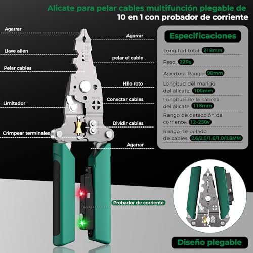 Pinzas para cable coaxial 17 Imagen adicional