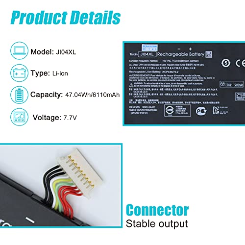 ایگرد قیمت و خرید Tsulin Ji04xl Laptop Battery Compatible With Hp Elite X2 1012 G2 G2 1lv76ea Series Hstnn Ub7e 541 855 Jio4xl Jixl 7 7v 47 04wh 6110mah ایگرد قیمت و خرید Tsulin Ji04xl Laptop Battery Compatible With Hp Elite X2 1012 G2 G2 1lv76ea Series Hstnn Ub7e 541 855 Jio4xl Jixl 7 7v 47 04wh 6110mah