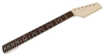 ローズウッド、スキャロップ指板エレキギター Amazon.co.jp: SCUD エレキギターネック ハーフパドル(ヘッド未