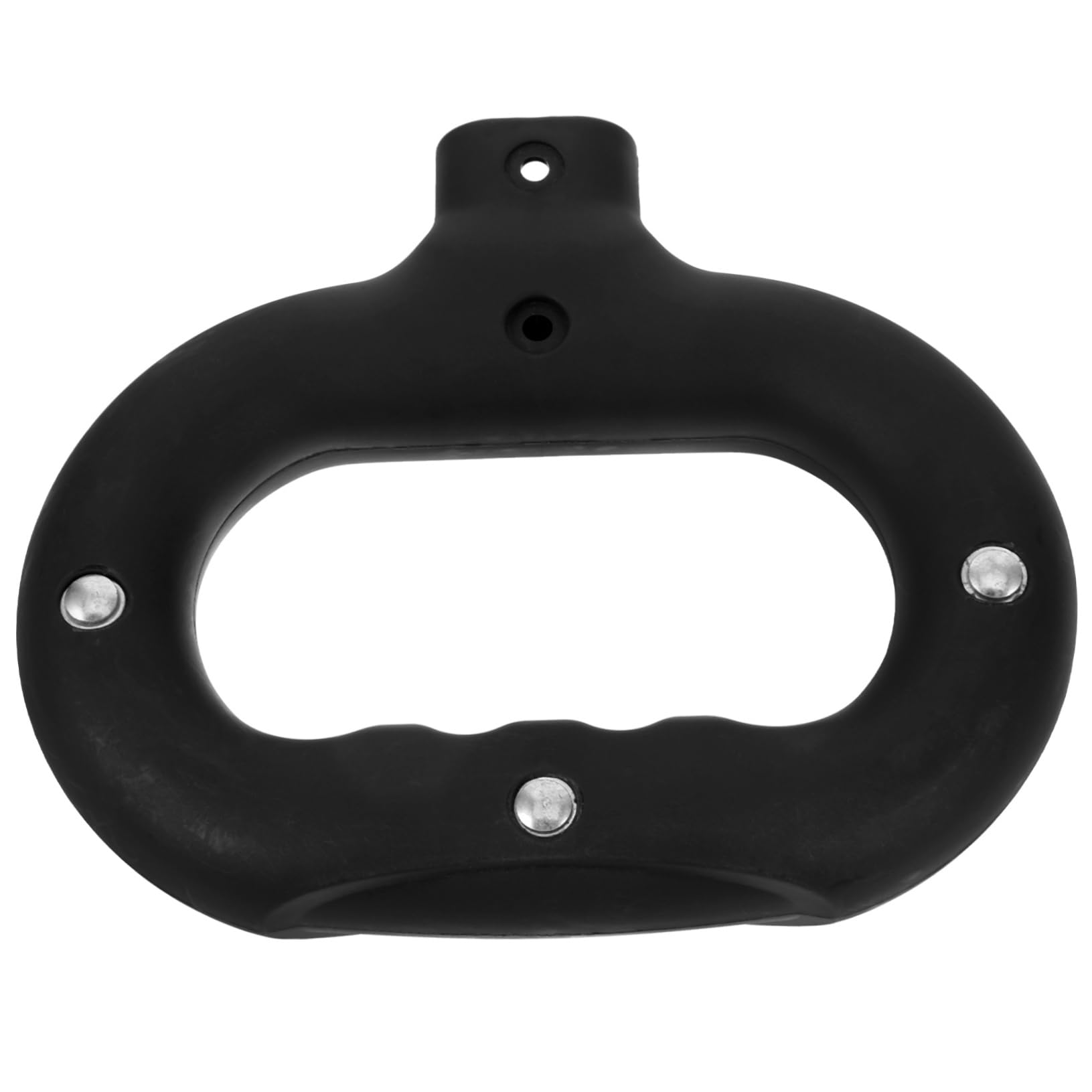 SUPVOXFoldable Camping Wagon Handle Replacement, Ergonomic Plastic Handle for Outdoor Cart, Easy to Install and Carry, Black, 5.90 * 4.72 * 0.98inch