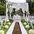 Landical 24ft Wooden Garden Pathway with Non Slip Surface Roll Out Garden Boardwalk Walkways Road Floor Pathway Rustic Path Decorative Patio Pavers for Outdoor Garden Beaches Wedding Party