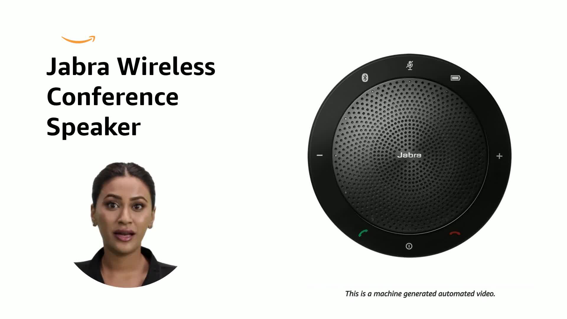Jabra SPEAK 510 10 Watt Wireless Bluetooth Multimedia Speaker