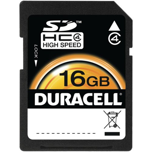 Duracell SDHC 16GB 16GB SDHC Flash memory module