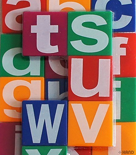 Lettres alphabet majuscules magnétiques CT-6622 aimantées pour tableau blanc et frigo