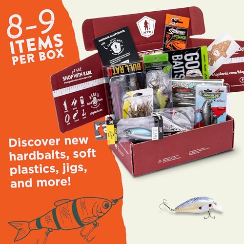 Catch Co Mystery Tackle Box ELITE Freshwater Catch All Fishing Kit | Bass | Trout | Crappie | Bluegill | Perch | Sunfish | Catfish |