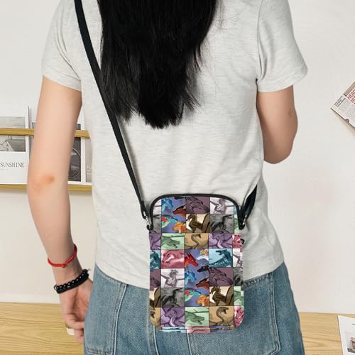 KEYCHIN Wing Dragon Crossbody Bag Wing Book Fans Gifts Dragon Tribes Shoulder Bag Wing Dragon Merch 6