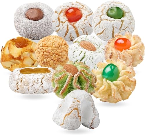 Sicilia Bedda - Paste di Mandorla Siciliane Assortite - 35% di Mandorla Siciliana - Confezione da 1 Kg