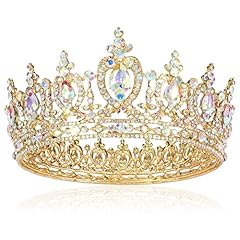 Aurora Borealis + Gold Tiara