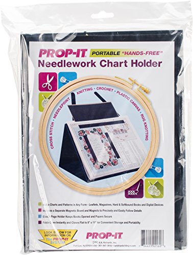 S.A. Richards Prop-IT Portable Crochet & Knitting Pattern Holder