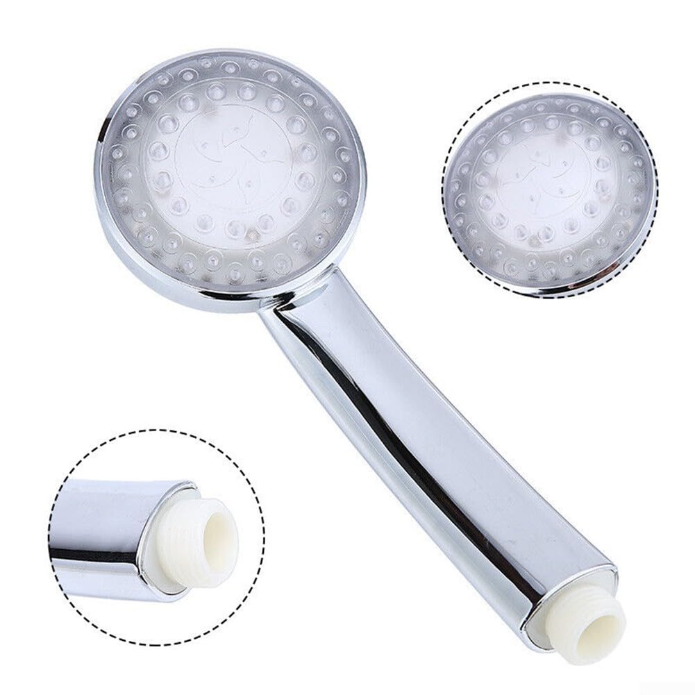 Soffione doccia a LED con cambio automatico di colore in ogni goccia