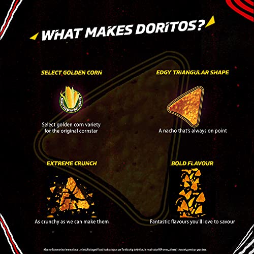 Image of Doritos Nacho Chips - Sweet Chili Flavour - 44g