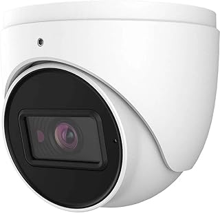 Titanium 4MP Intelligent Analytics IP Turret Camera Fixed 2.8mm Night Vision 98ft True WDR Face Detection People Counting Built-in Microphone PoE Network Security Camera E -Series NDAA