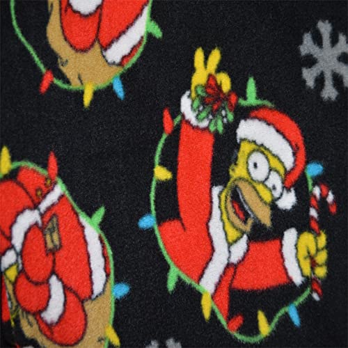 Briefly Stated Mens Homer Simpson Ho Ho Homer Santa Pajamas2