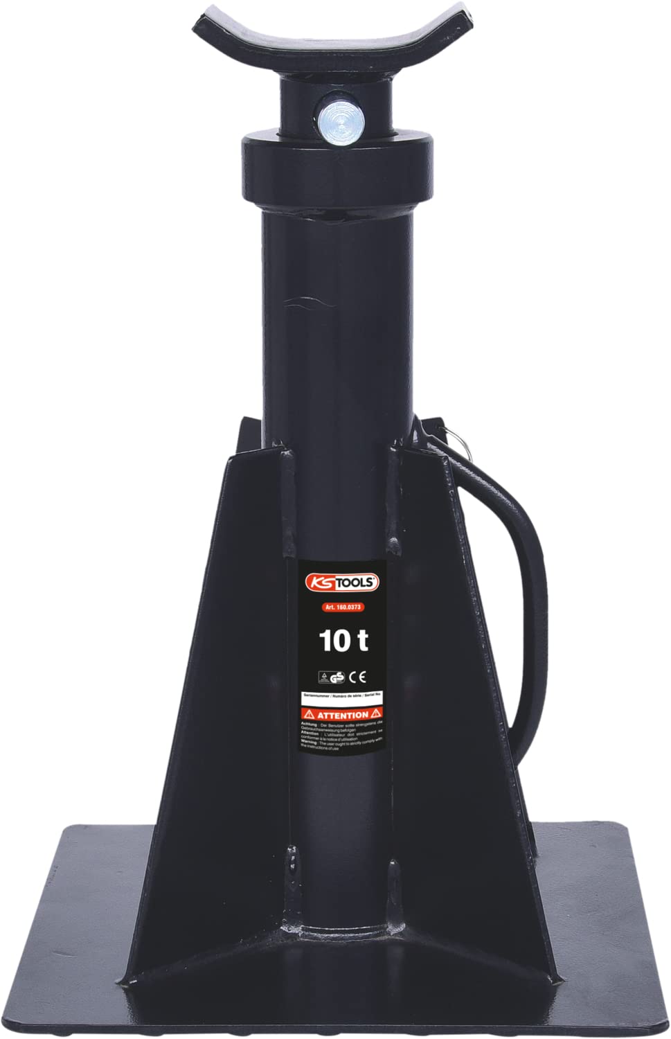 KS Tools 160.0373 Caballete 10 t, regulación rápida, pequeña