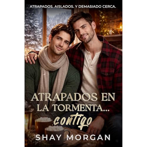Atrapados En La Tormenta&hellip; Contigo Audiolibro Por Shay Morgan arte de portada