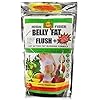High Fiber Belly Fat Flush Plus Fast Acting Fat Burning - Eliminar la grasa del Abdomen - Appetite Suppressant, Flush Out Belly Fat, Boost Health & Energy/Weight Loss Formula - Omega 3, 6 & 9
