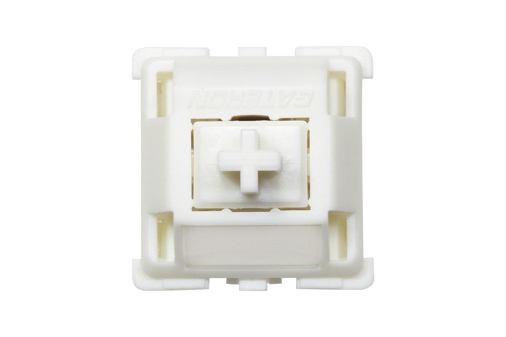 KPREPUBLIC Gateron Smoothie Switch lineare Milkshake Switch MX Stem per tastiera meccanica da gioco, pre-lubrificato, 40 g, 2 fasi, molla in POM (G Smoothie Switch x90)
