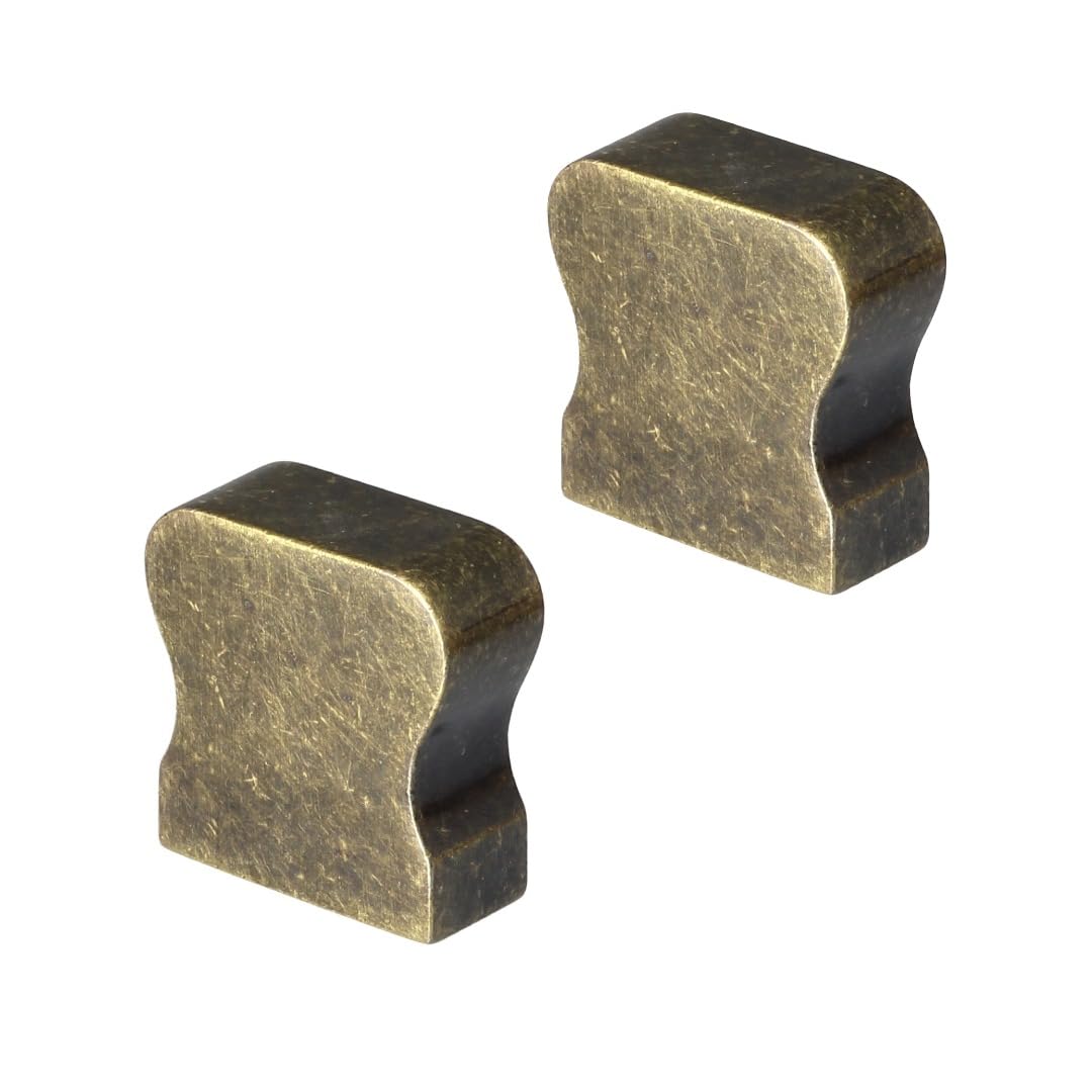 Jackson Woodturners Antique Brass Finish Antique Brass Hr Handrail End Caps Pair For Hr Profile Handrails Traditional Staircase Accessories Classic Finish