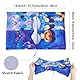craspire Bucheinband Mit Blumenmuster Vintage Dunkles Blumenmuster Retro Elastische Buchhülle Bis Zu Verstellbar Wiederverwendbar Waschbar Stoff Notizbuchschutz Für Taschenbücher Und Hardcover
